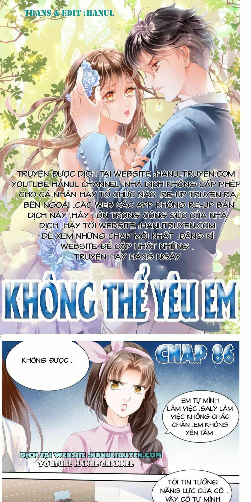 Không Thể Yêu Em: Chapter 86