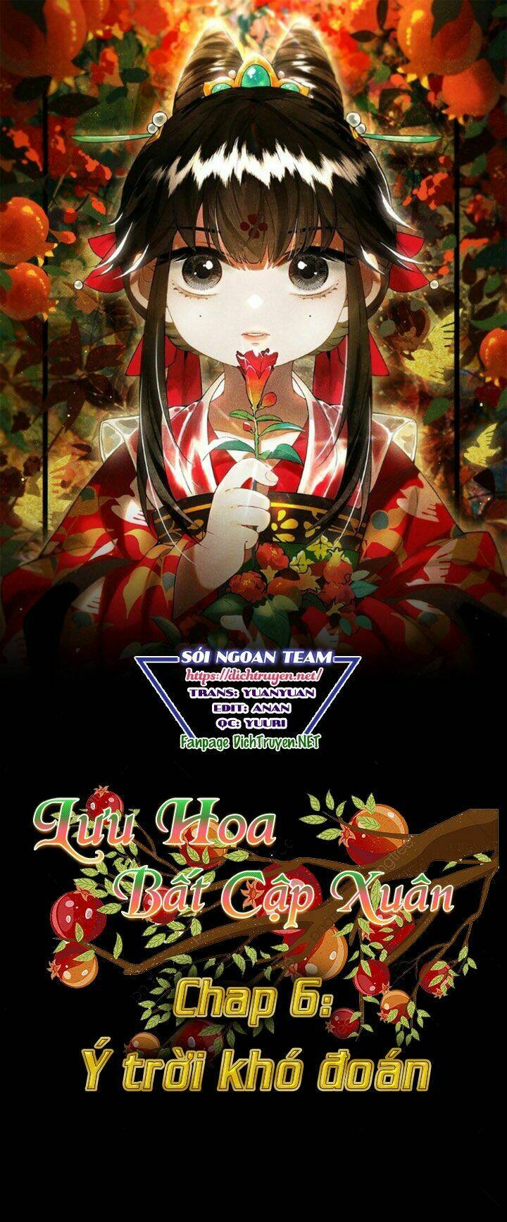 Lưu Hoa Bất Cập Xuân: Chapter 6