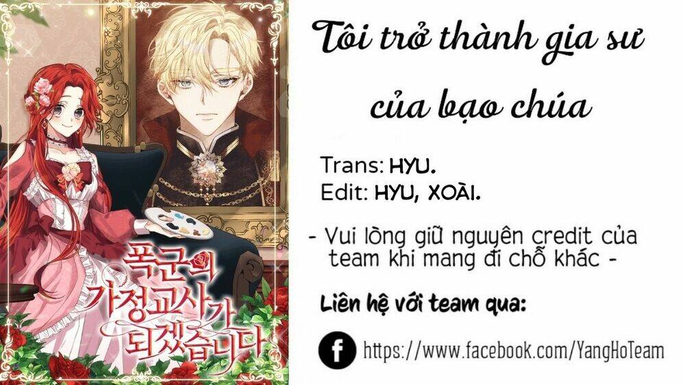 Tôi Trở Thành Gia Sư Của Tên Bạo Chúa: Chapter 4