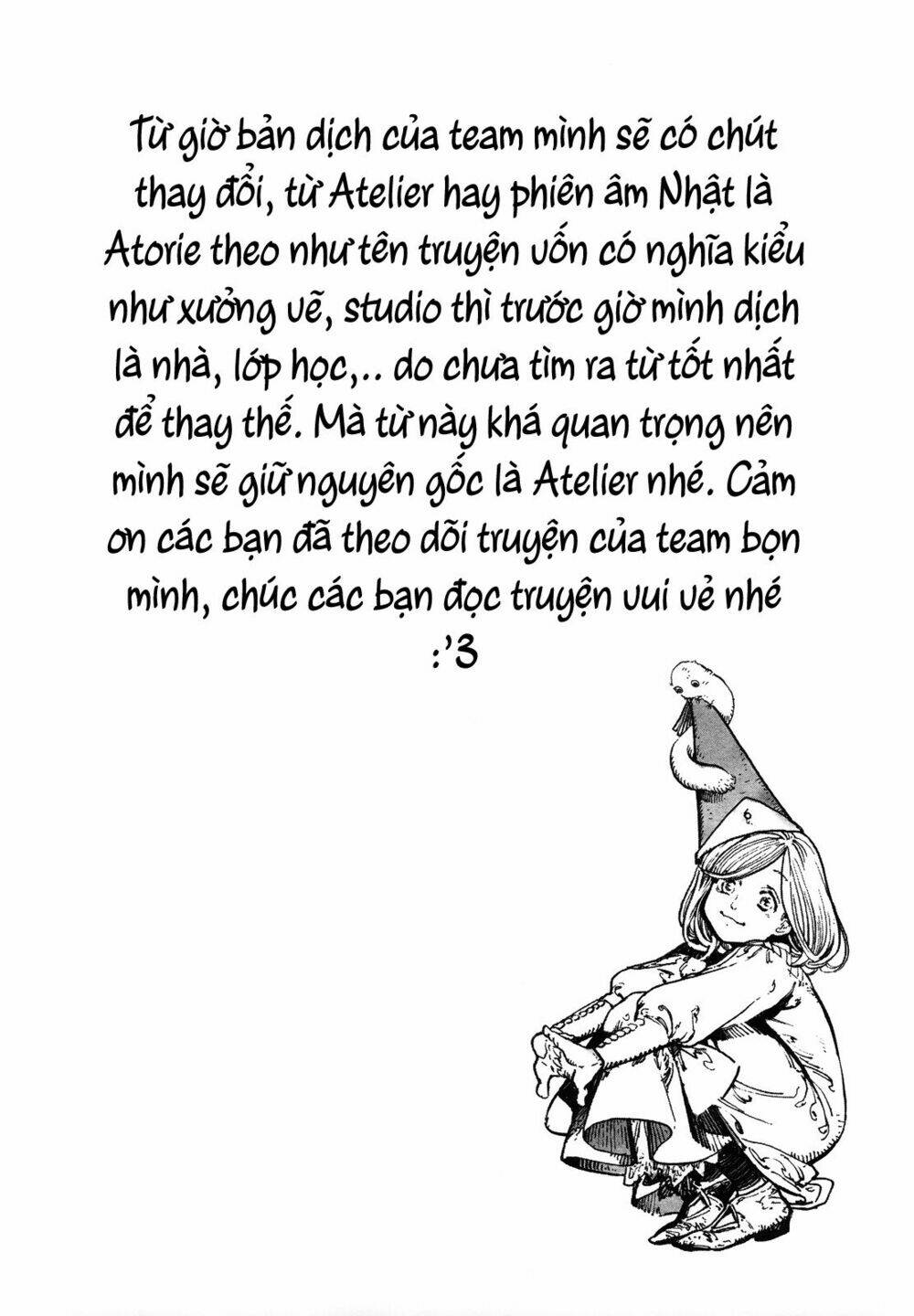 Tongari Booshi No Atorie: Chapter 8
