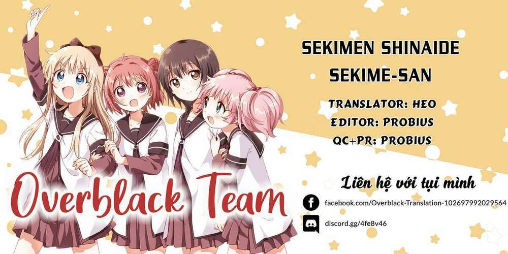 Sekimen Shinaide Sekime-San: Chapter 37