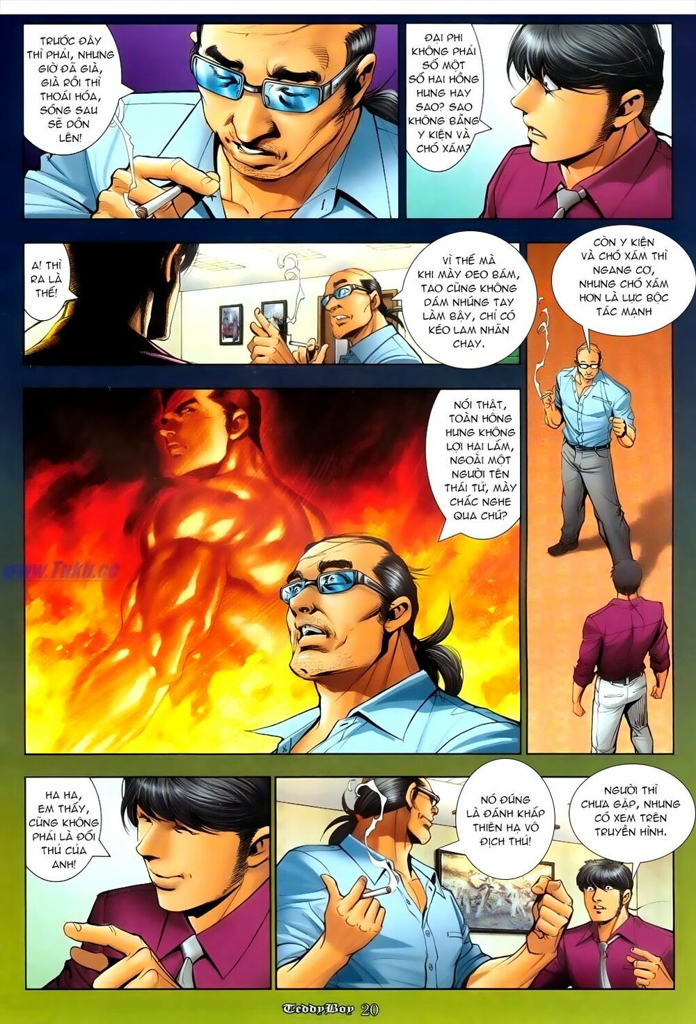 Người Trong Giang Hồ: Chapter 1083: Tao rất cao cường