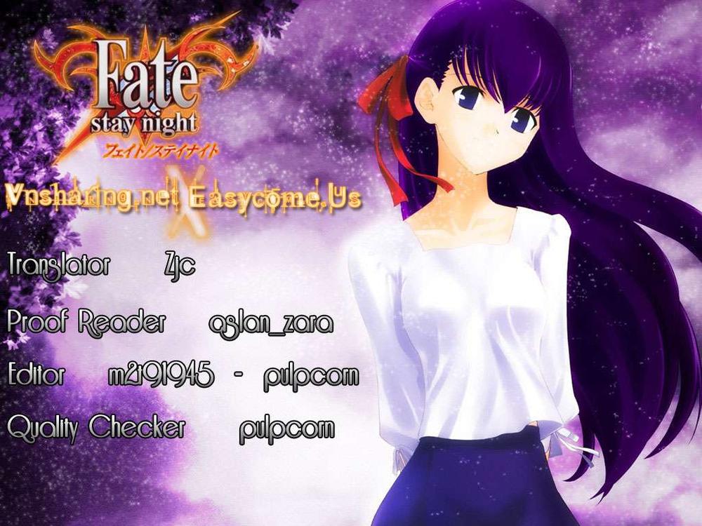 Fate Stay Night: Chapter 6
