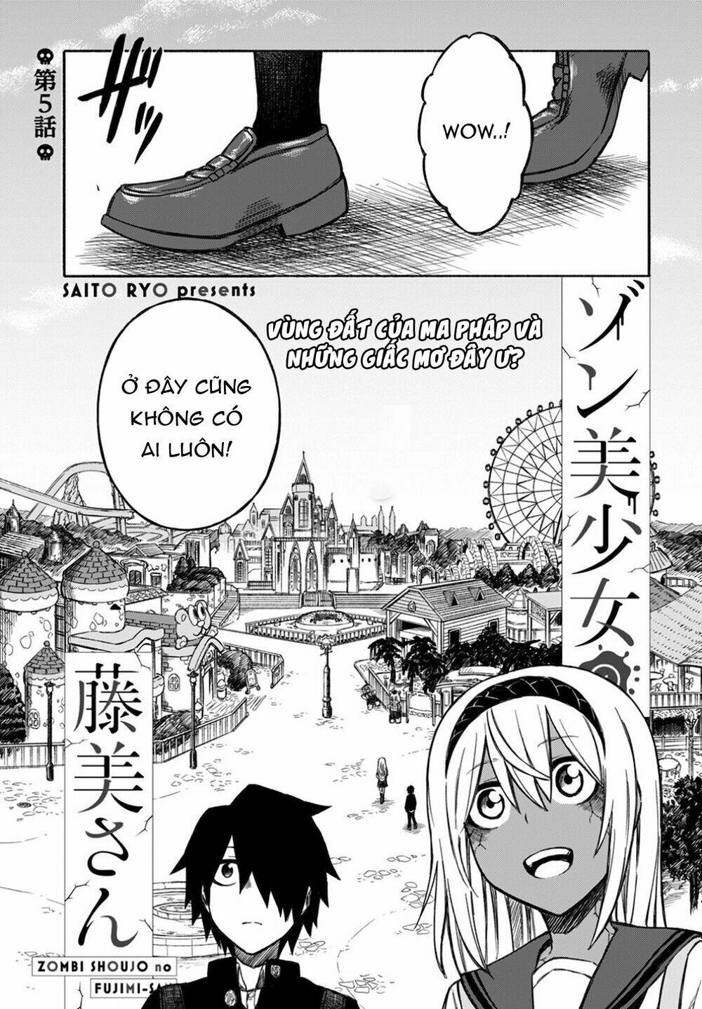 Zombi Shoujo No Fujimi-San: Chapter 5