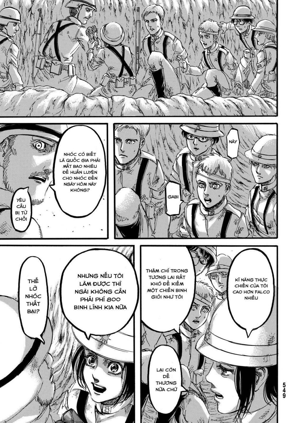 Đại Chiến Người Khổng Lồ: Chapter 91