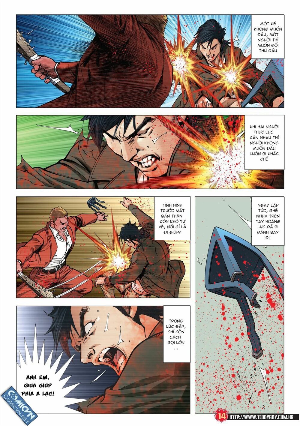 Người Trong Giang Hồ: Chapter 1980: Hai hông cắm đao
