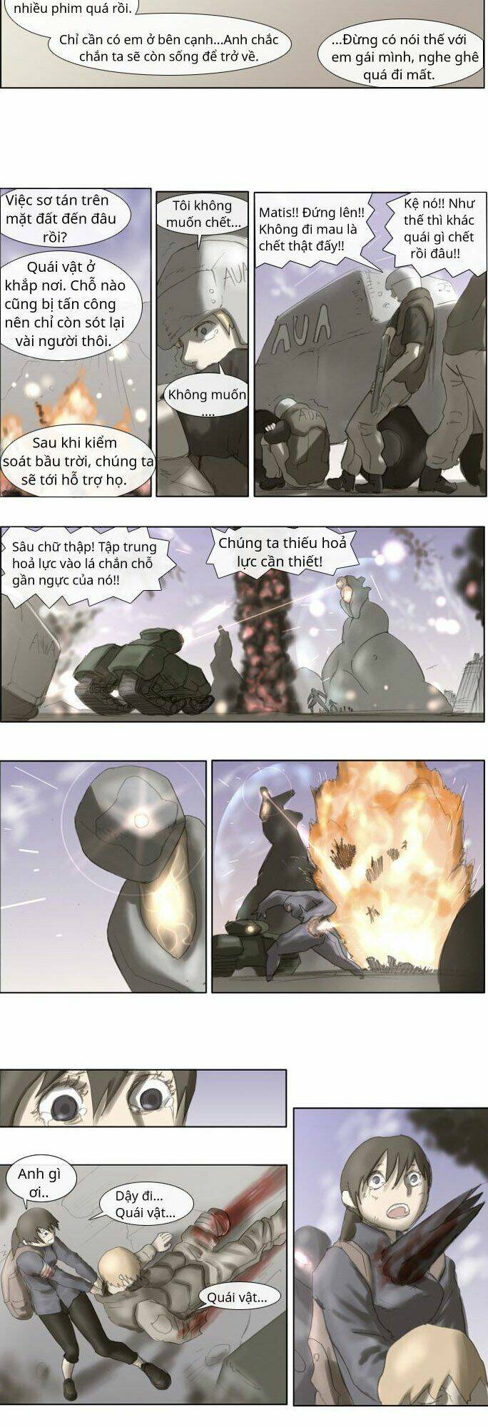 Cuộc Chiến Với Quái Vật Tại Kỷ Nguyên 430: Chapter 13