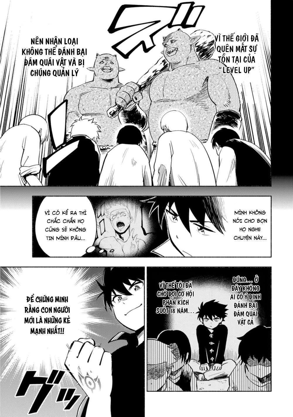 Thế Giới Chỉ Mình Tôi Level Up: Chapter 1