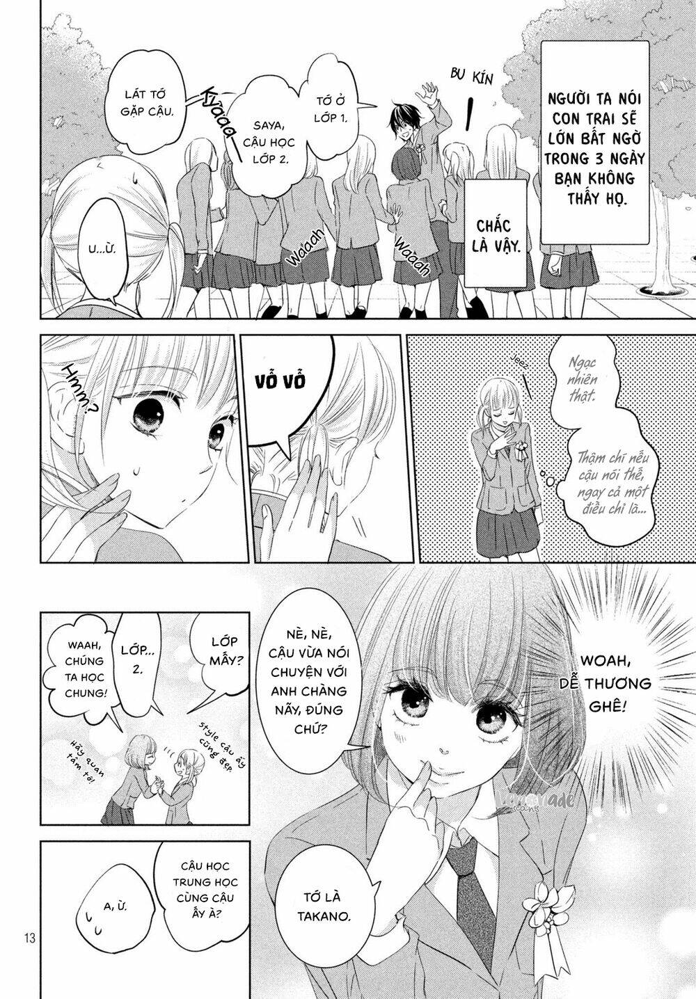Ashita Naisho No Kiss Shiyou: Chapter 1