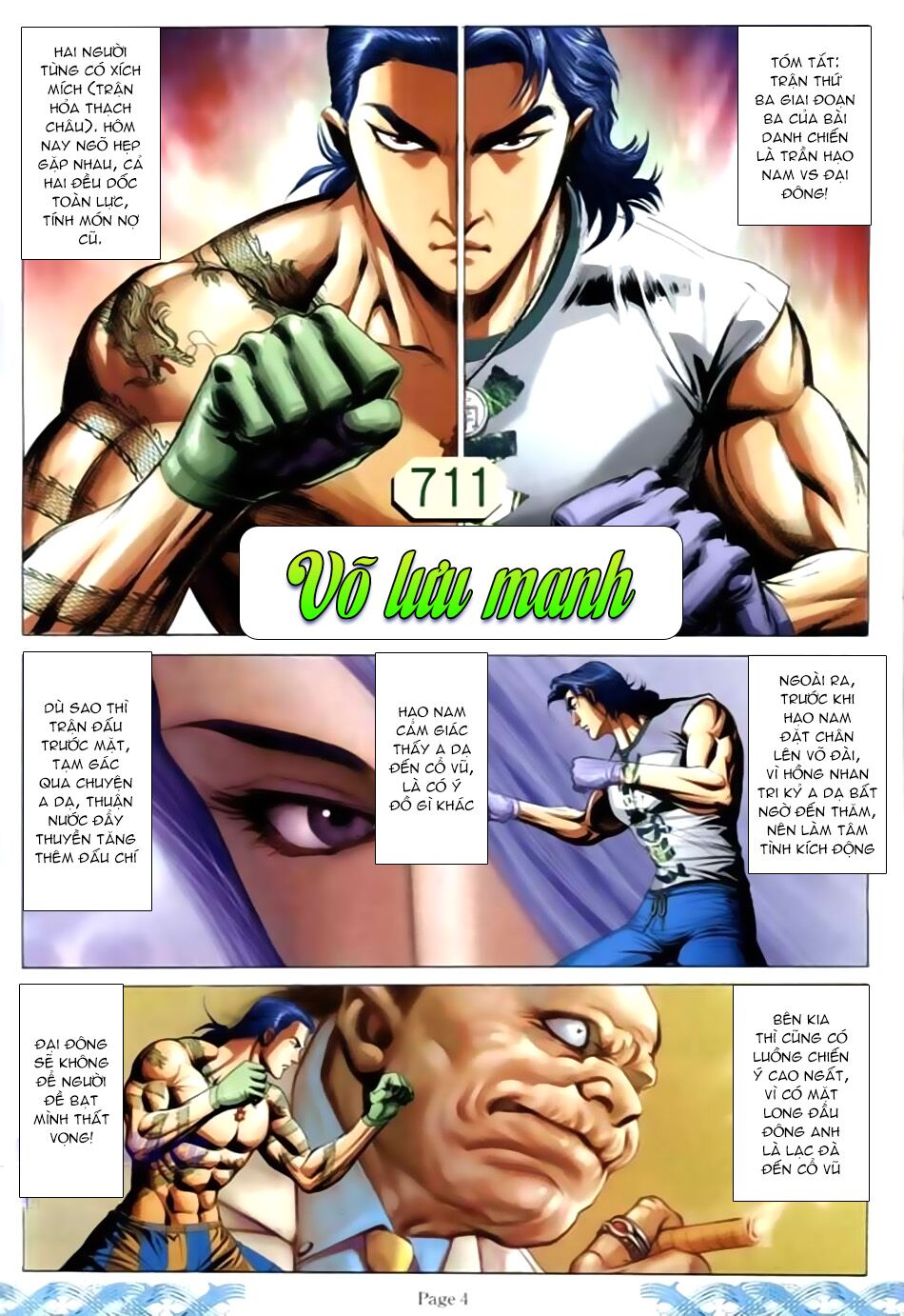 Người Trong Giang Hồ: Chapter 711: Võ lưu manh