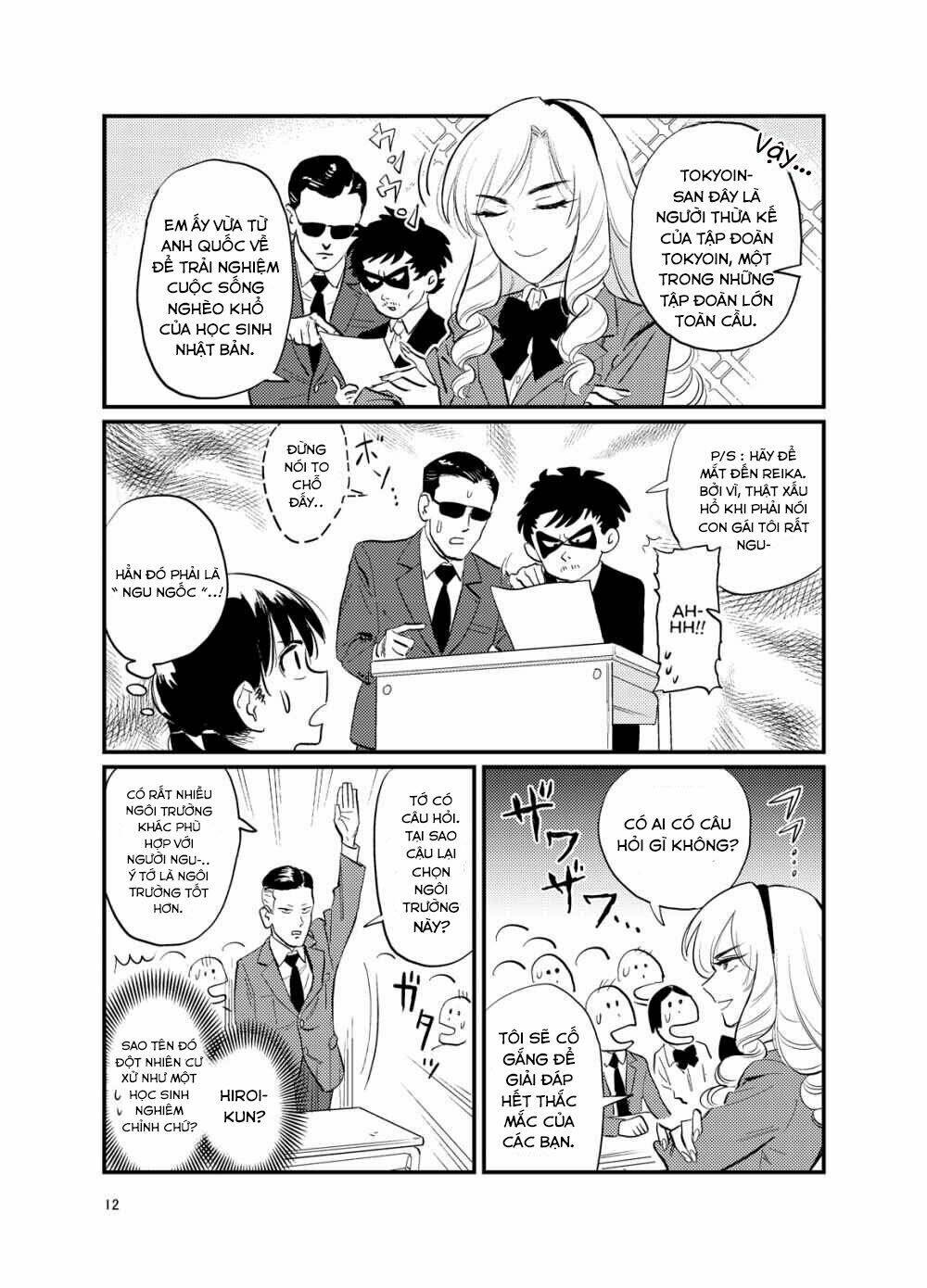 Tokyoin Reika, Nhà Tỷ Phú: Chapter 1