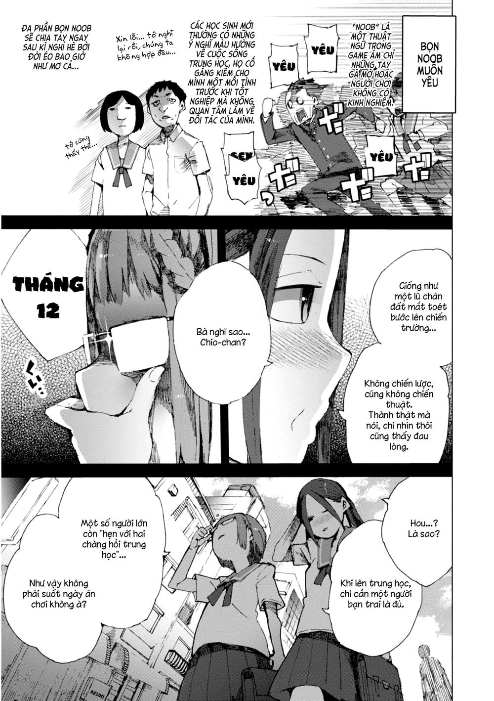 Chio-Chan No Tsuugakuro: Chapter 4