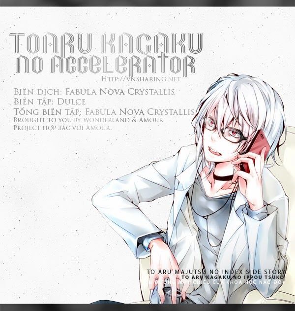 Toaru Kagaku No Accelerator: Chapter 1