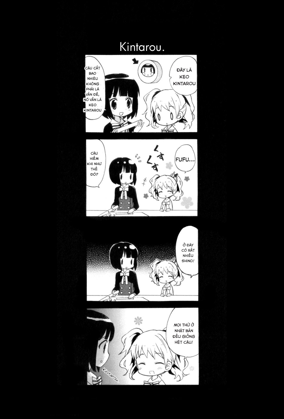 Kiniro Mosaic: Chapter 1