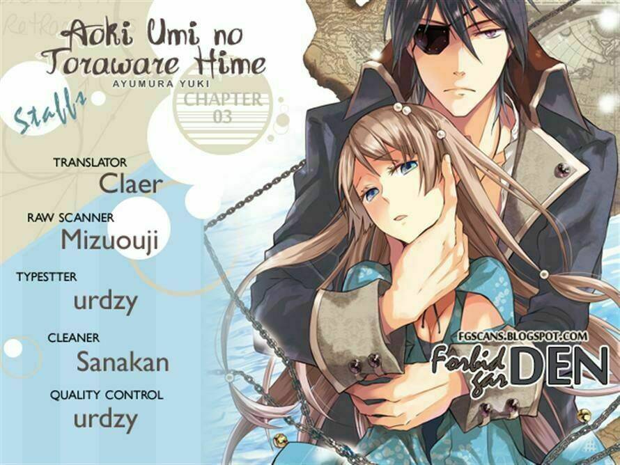 Aoki Umi No Torawarehime: Chapter 3