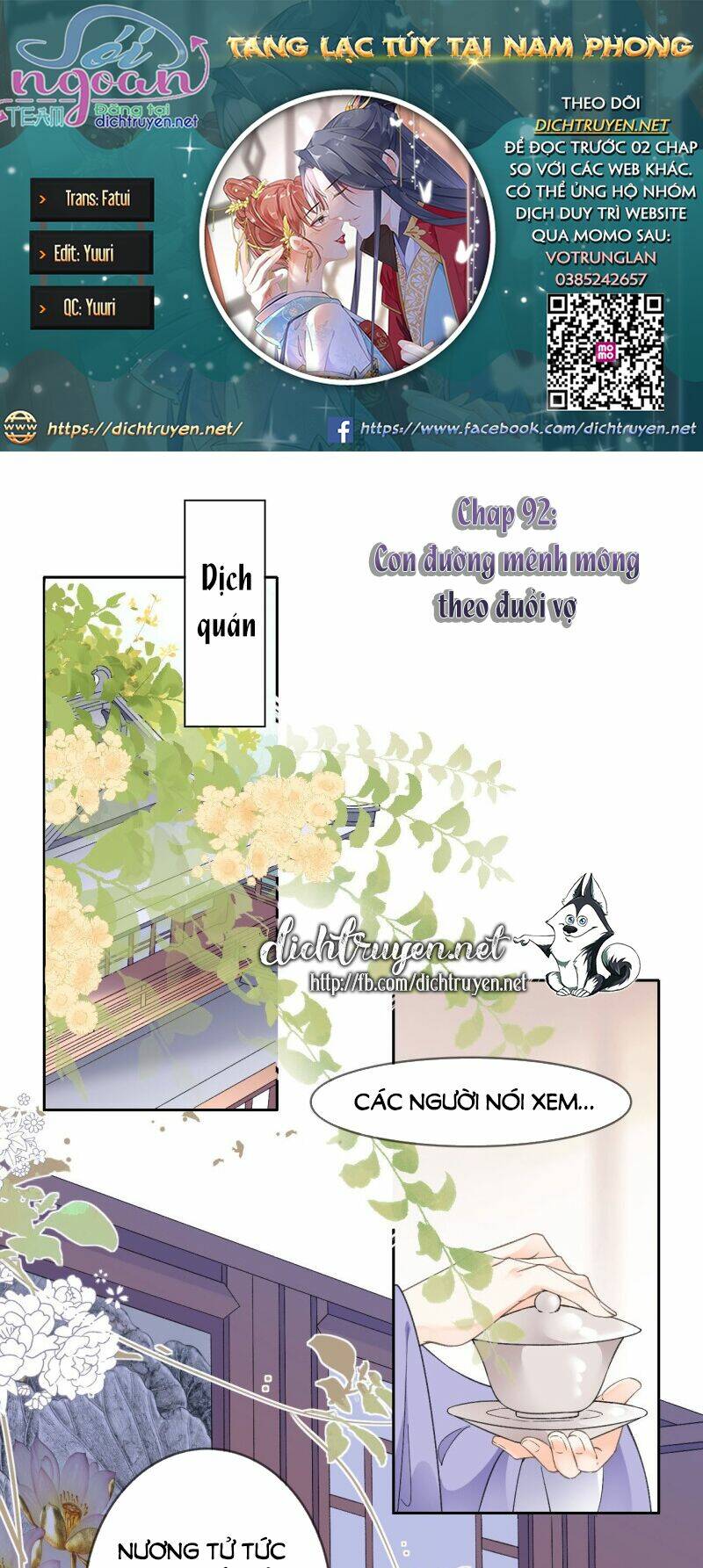 Tang Lạc Túy Tại Nam Phong Lý: Chapter 92