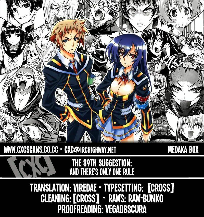 Medaka Box: Chapter 89