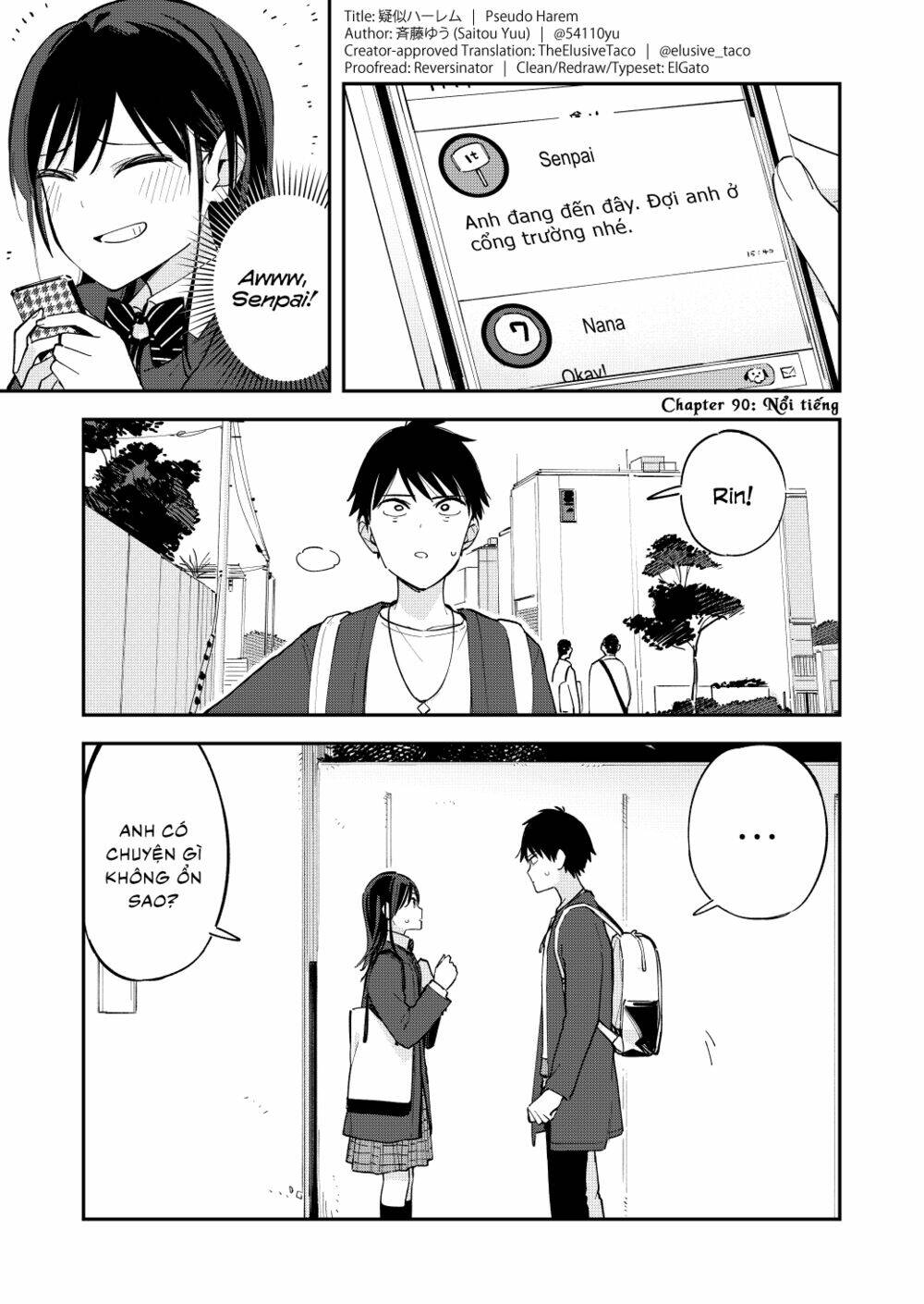 Pseudo Harem: Chapter 90