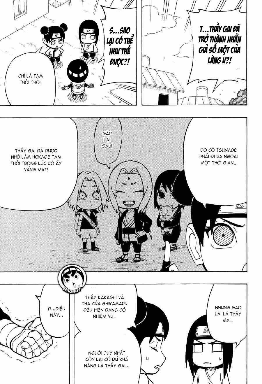 Cửu Vĩ Hồ Ly Ngoại Truyện Rock Lee: Chapter 17