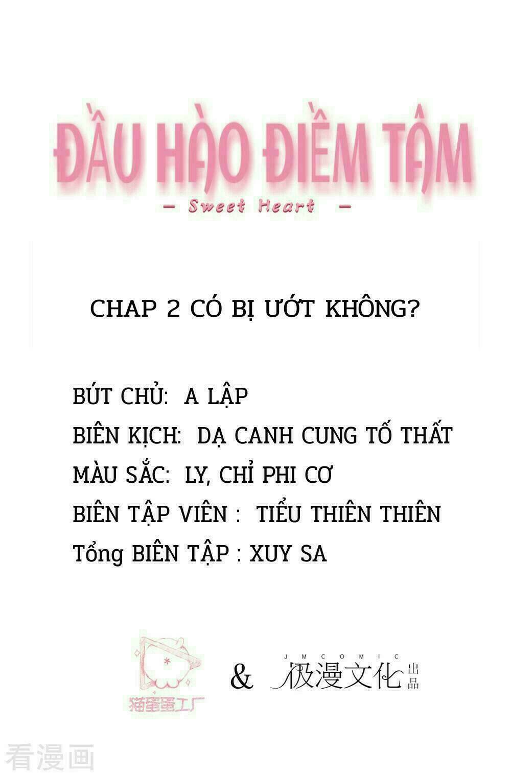 Đầu Hào Điềm Tâm: Chapter 2