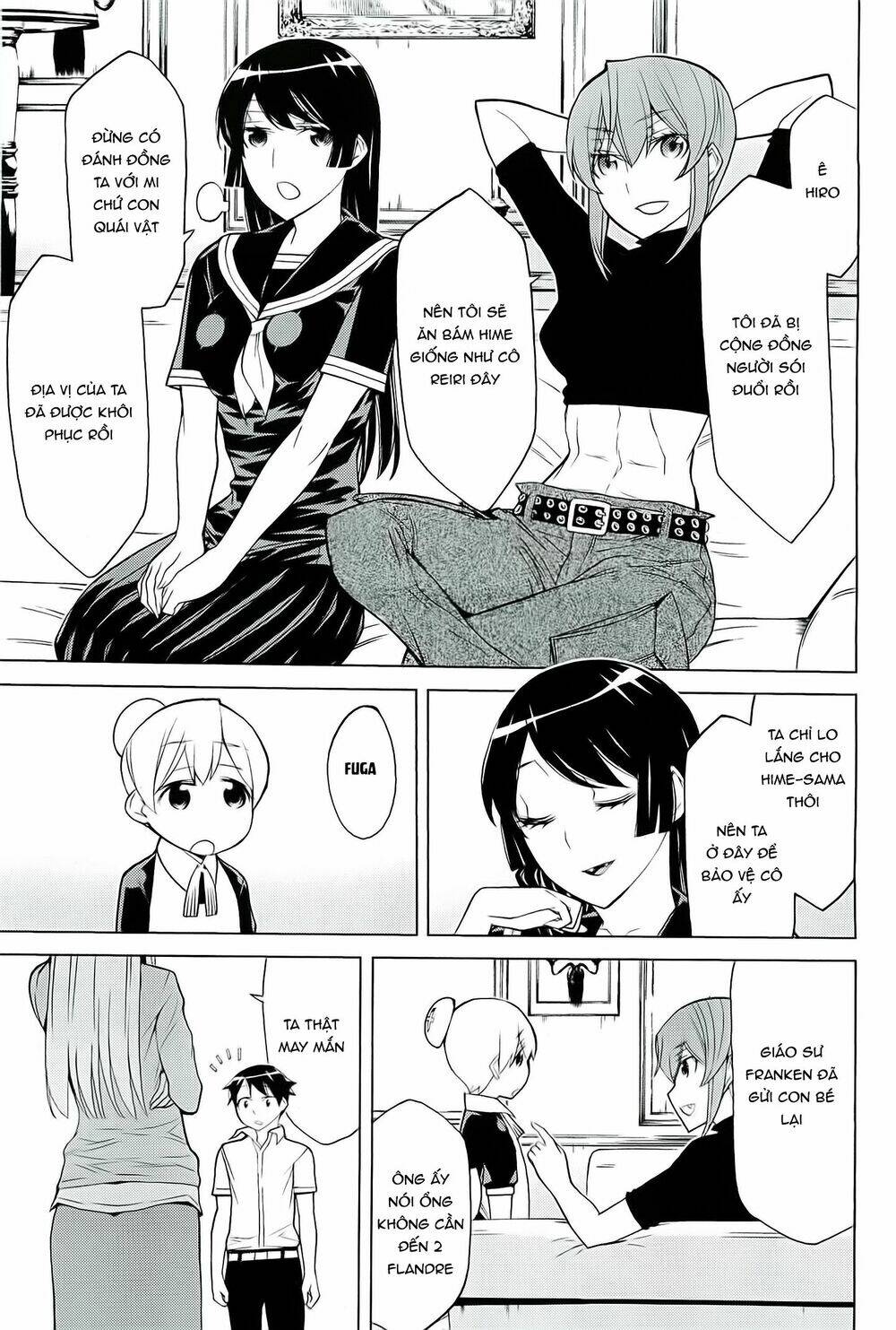 Kaibutsu Oujo: Chapter 87