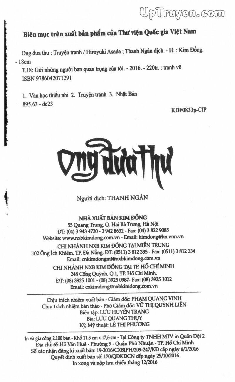 Ong Đưa Thư: Chapter 18