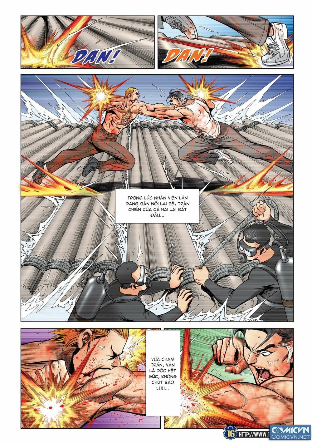 Người Trong Giang Hồ: Chapter 2172: Trần Hạo Nam vs Kim Tôn Quý 4