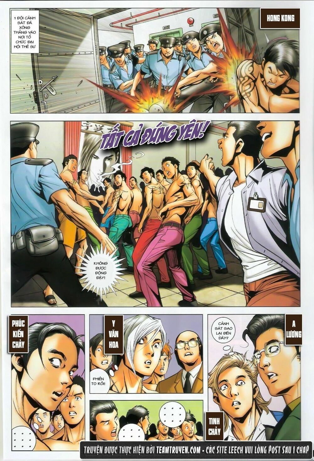 Người Trong Giang Hồ: Chapter 1505: Trần Hạo Nam vs Địa Trung Hải III