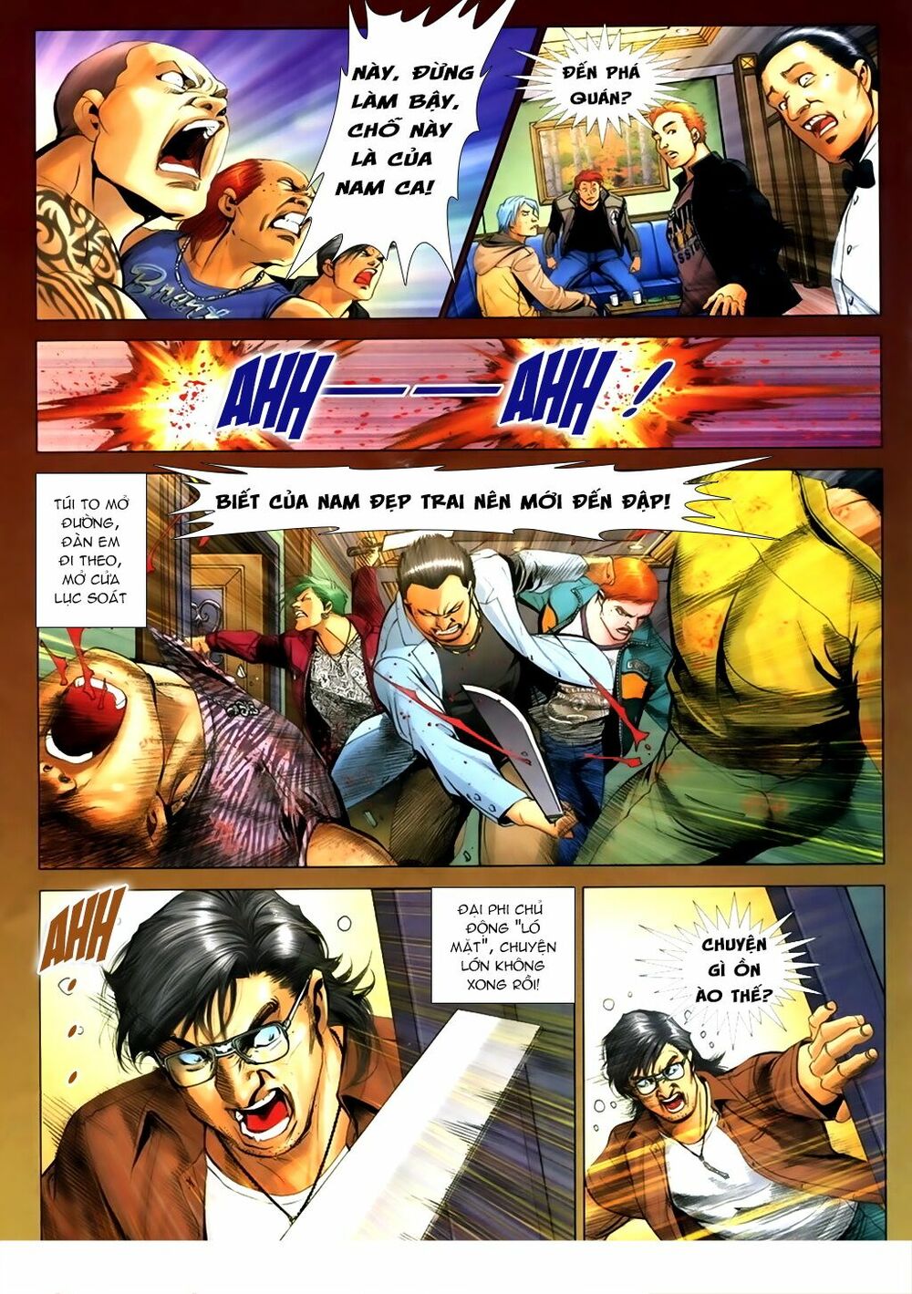 Người Trong Giang Hồ: Chapter 1043: Đường trước thê lương