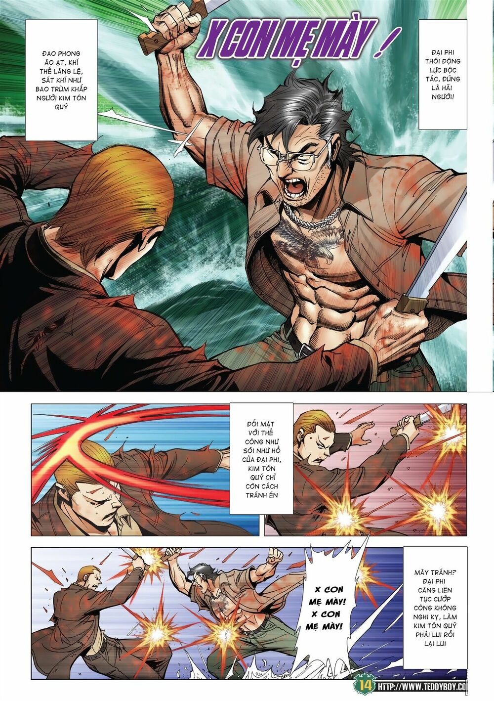 Người Trong Giang Hồ: Chapter 2033: Kim Tôn Quý vs Đại Phi