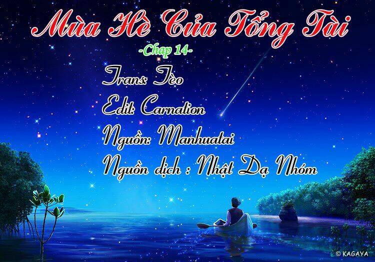 Mùa Hè Của Tổng Tài: Chapter 14
