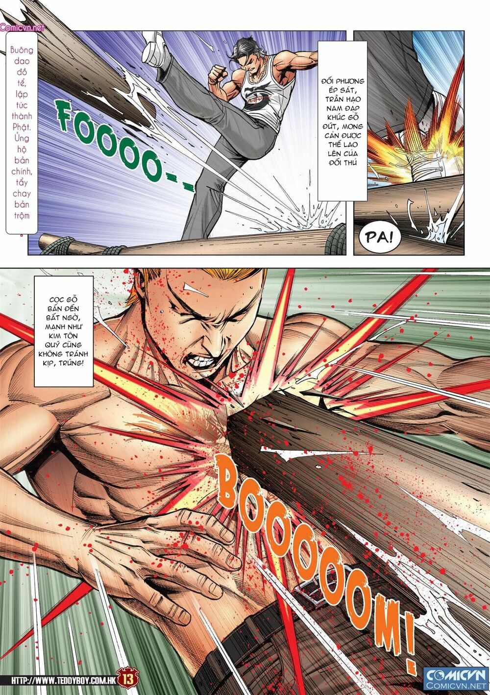 Người Trong Giang Hồ: Chapter 2170: Trần Hạo Nam vs Kim Tôn Quý 2