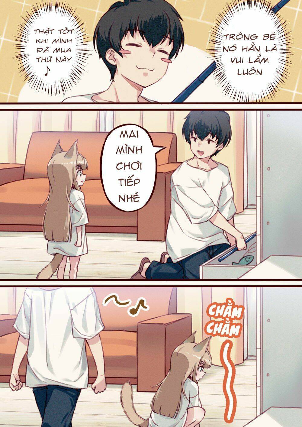 Uchi Ni Neko Ga Yattekita!: Chapter 3