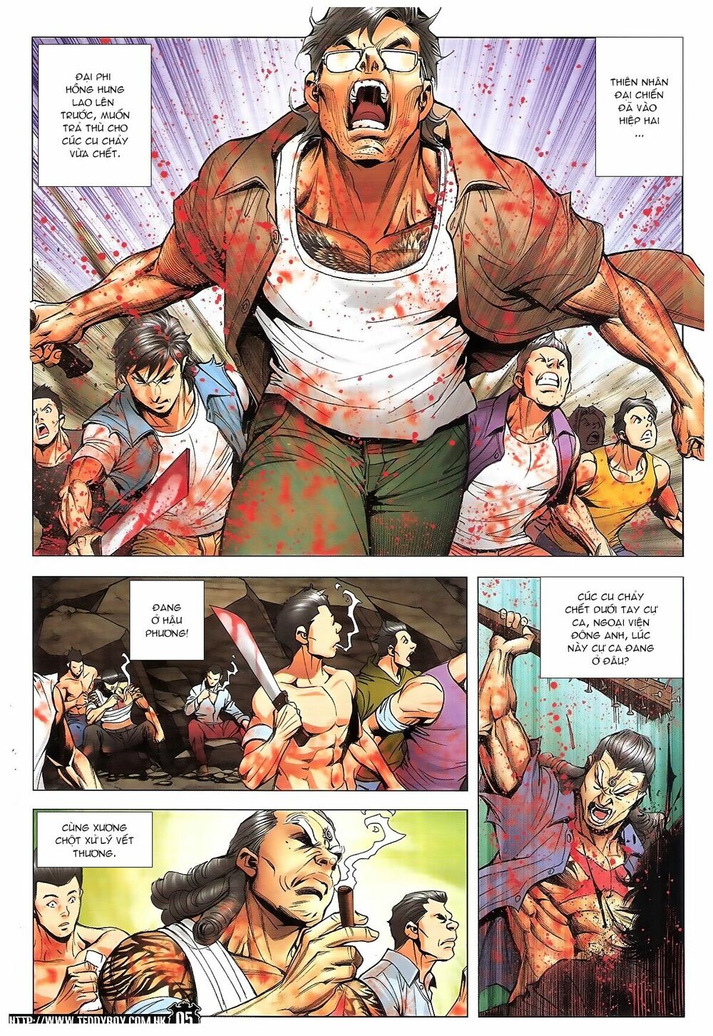 Người Trong Giang Hồ: Chapter 1843: Hắc Tiên Sinh vs Kim Tiên Sinh