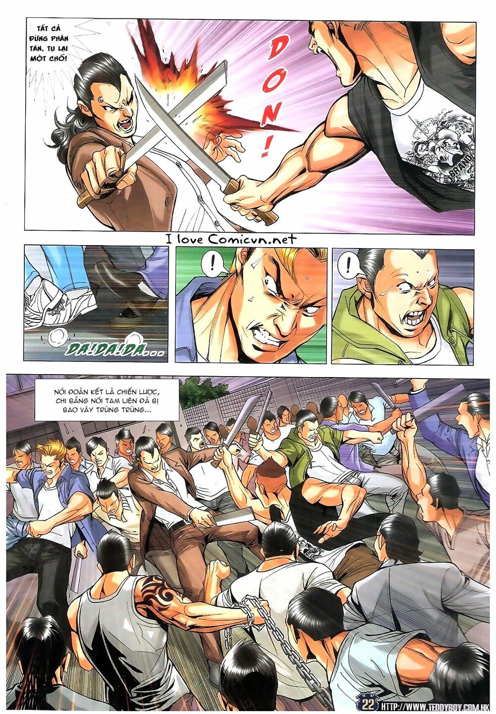 Người Trong Giang Hồ: Chapter 1816: Ngũ Hổ chiến Tam Liên