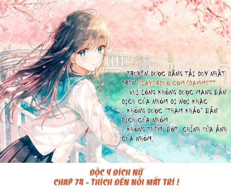 Độc Y Đích Nữ: Chapter 74