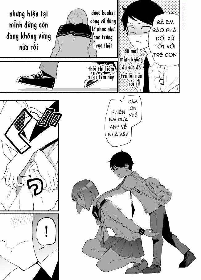 Koushinchou No Kouhai (♀) To Teishinchou No Senpai (♂) Ga Renai Ni Hatten Suru Made: Chapter 11