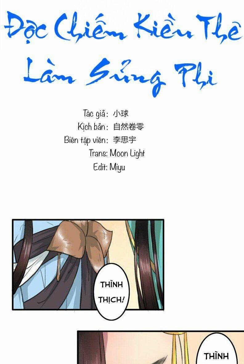 Độc Chiếm Kiều Thê Làm Sủng Phi: Chapter 4