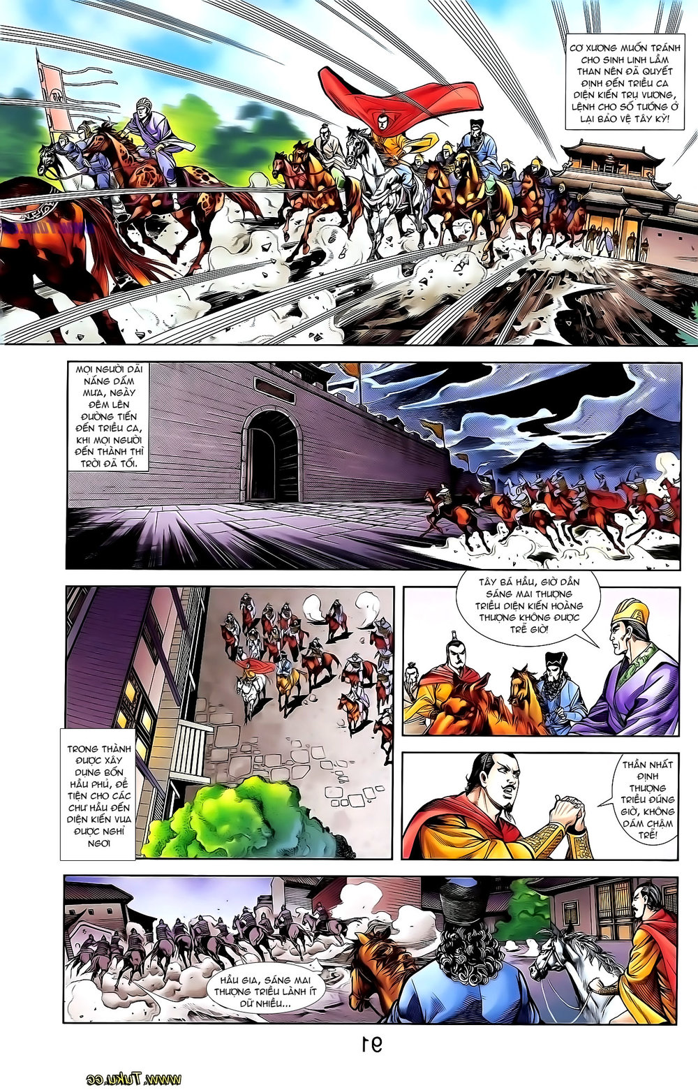 Thiên Tử Truyền Kỳ 1: Chapter 132