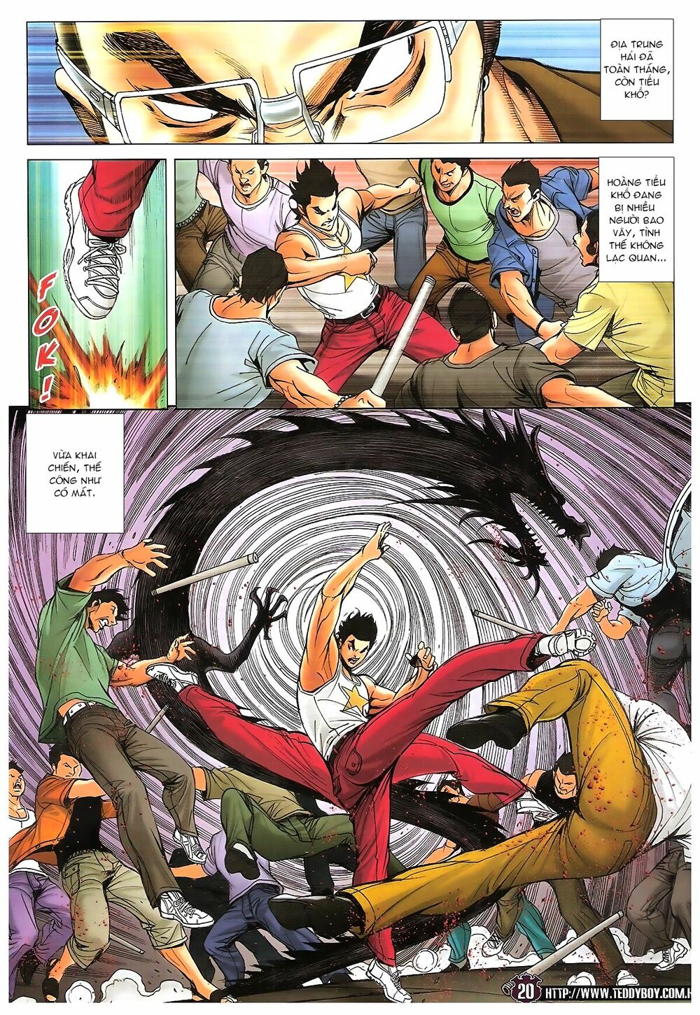 Người Trong Giang Hồ: Chapter 1737: Hẹn chiến Lý Thành Khắc