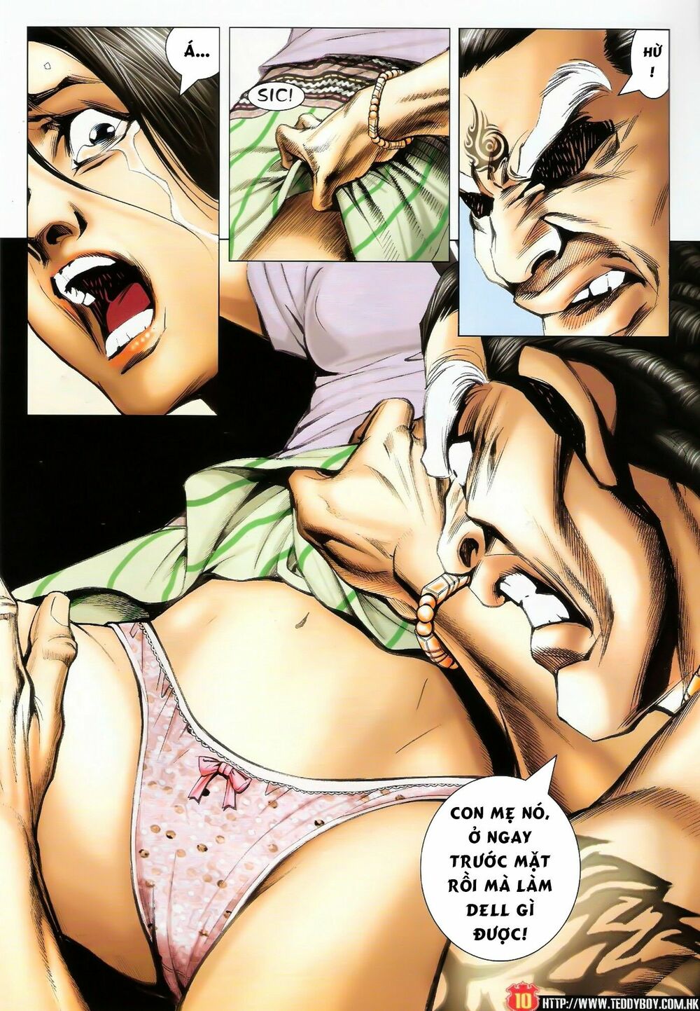 Người Trong Giang Hồ: Chapter 1428: Mãnh Thái vs Hắc Cổ