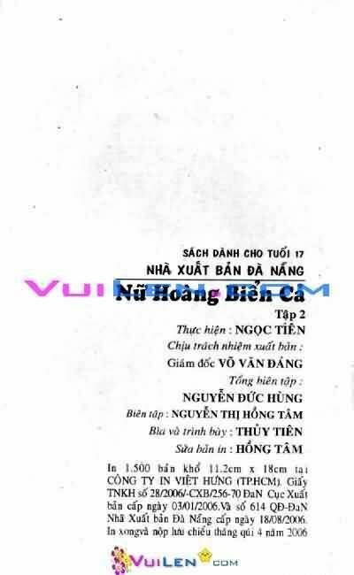 Nữ hoàng biển cả: Chapter 2