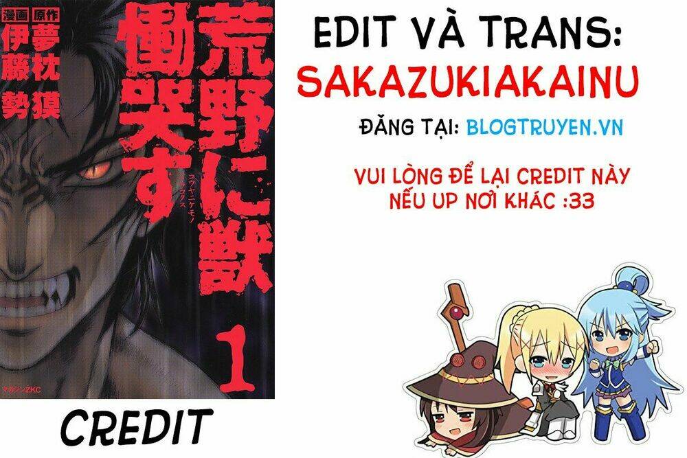 Kouya Ni Kemono Doukokusu: Chapter 1.5