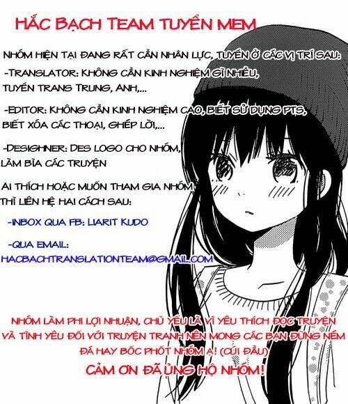 Đối Với Cậu, Tớ Đều Nghe Theo: Chapter 1