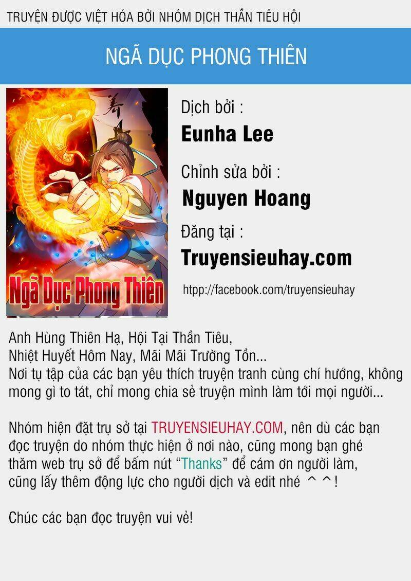 Ngã Dục Phong Thiên: Chapter 111