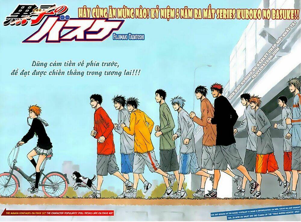 Vua Bóng Rổ Kuroko: Chapter 242