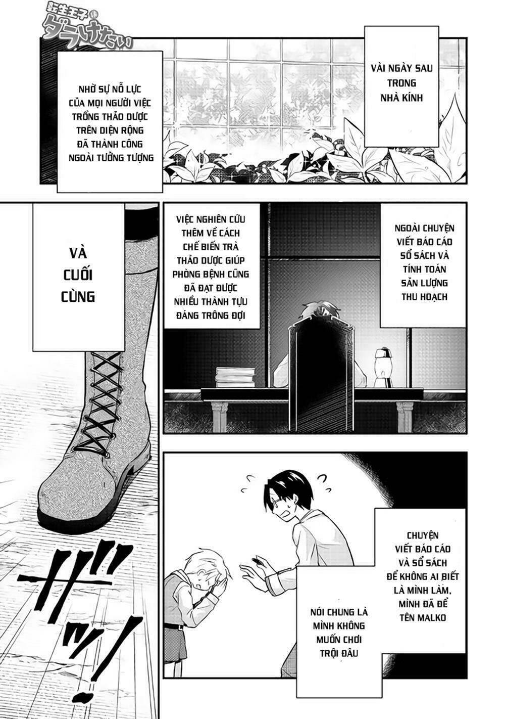 Tensei Ouji Wa Daraketai: Chapter 8