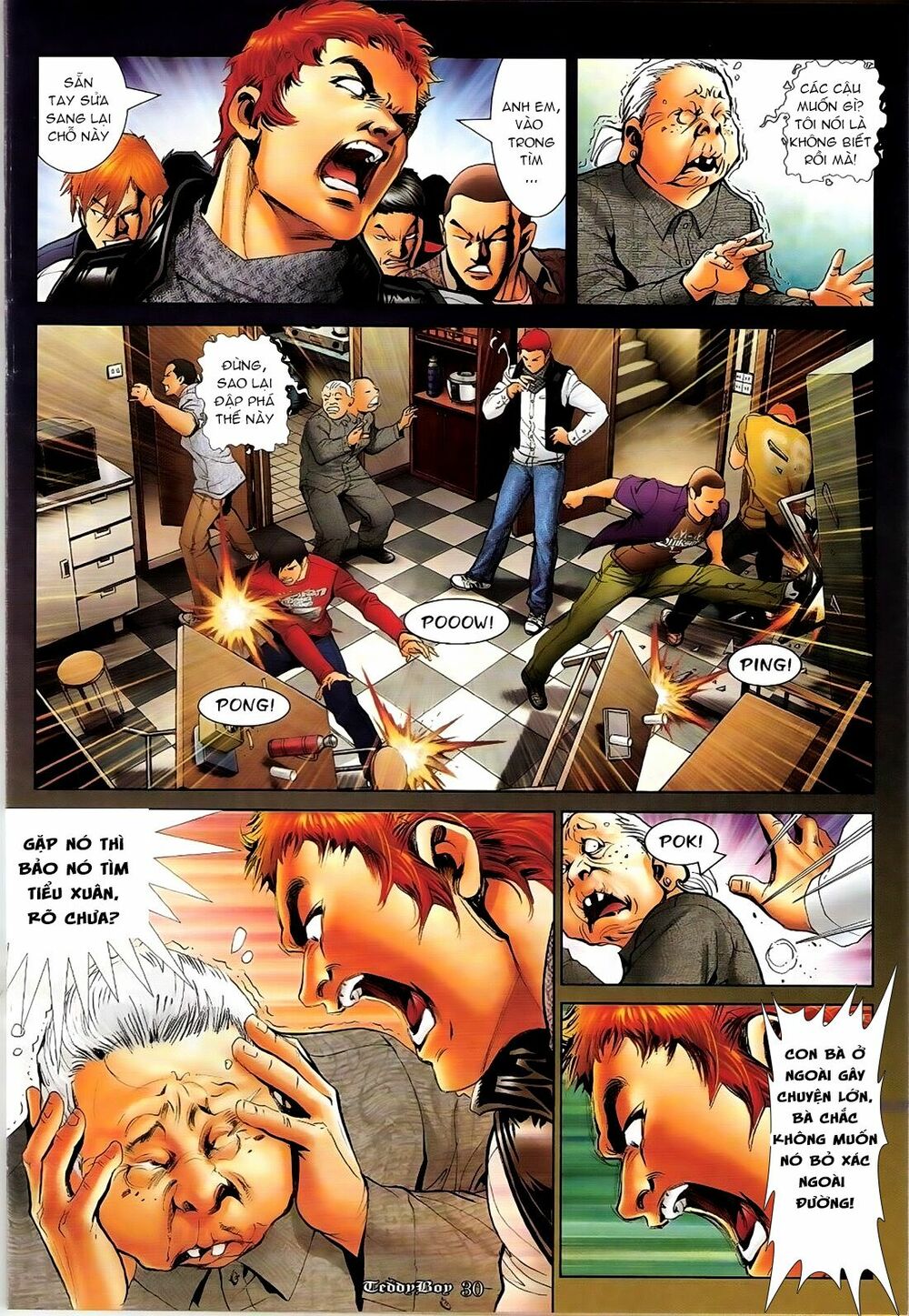 Người Trong Giang Hồ: Chapter 1149: Đơn chiến Ngũ Hổ