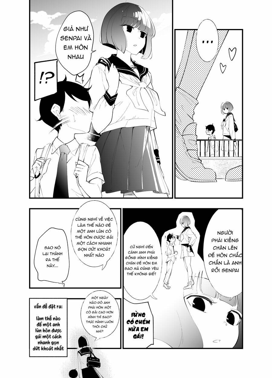 Koushinchou No Kouhai (♀) To Teishinchou No Senpai (♂) Ga Renai Ni Hatten Suru Made: Chapter 3