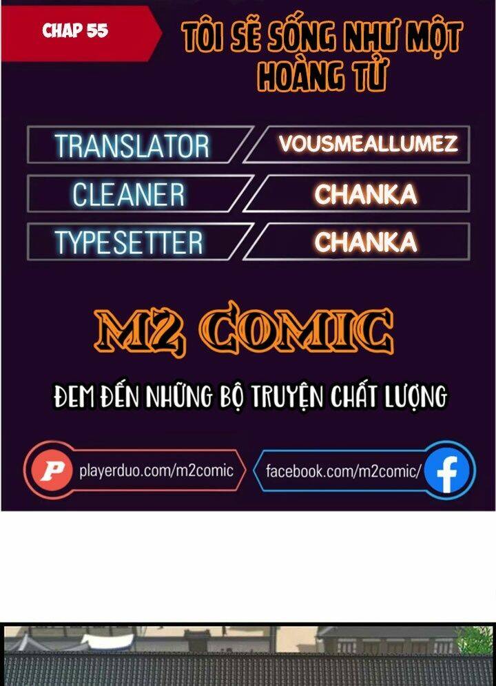 Tôi Sẽ Sống Như Một Hoàng Tử: Chapter 55